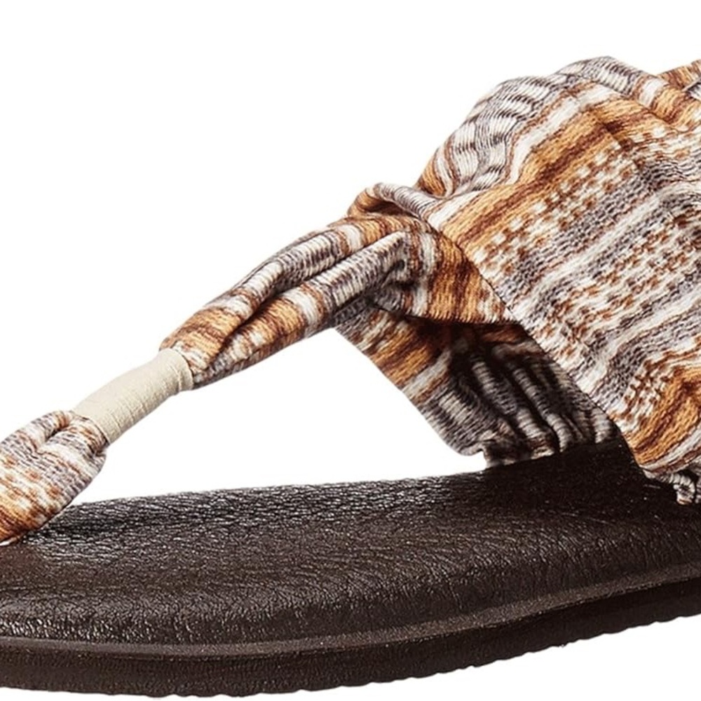 Sanuk Womens Yoga Sling Boho Print Sandals size 9 New - Picture 5 of 5